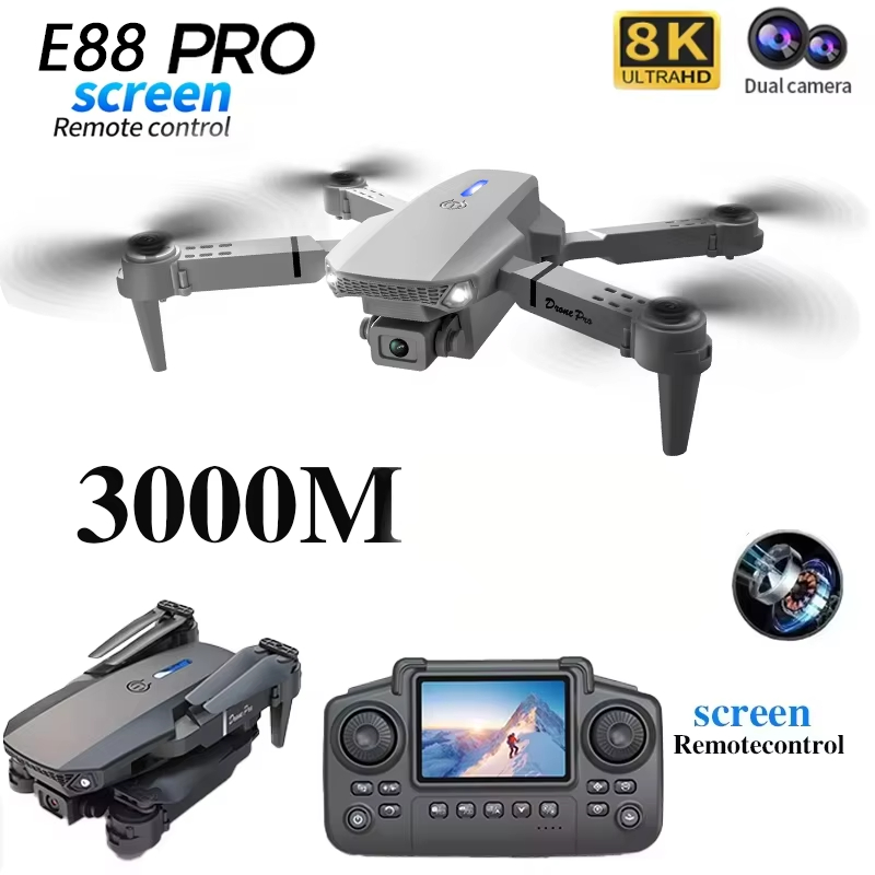 Drone Ae Rc - 2026年新型E88ドローン 8K HDカメラ搭載 空撮 5G WIFI