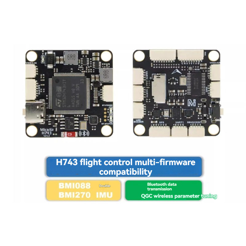 MicoAir743 V2 フライトコントローラー デュアル - Drone Rc Leading のレビューと価格