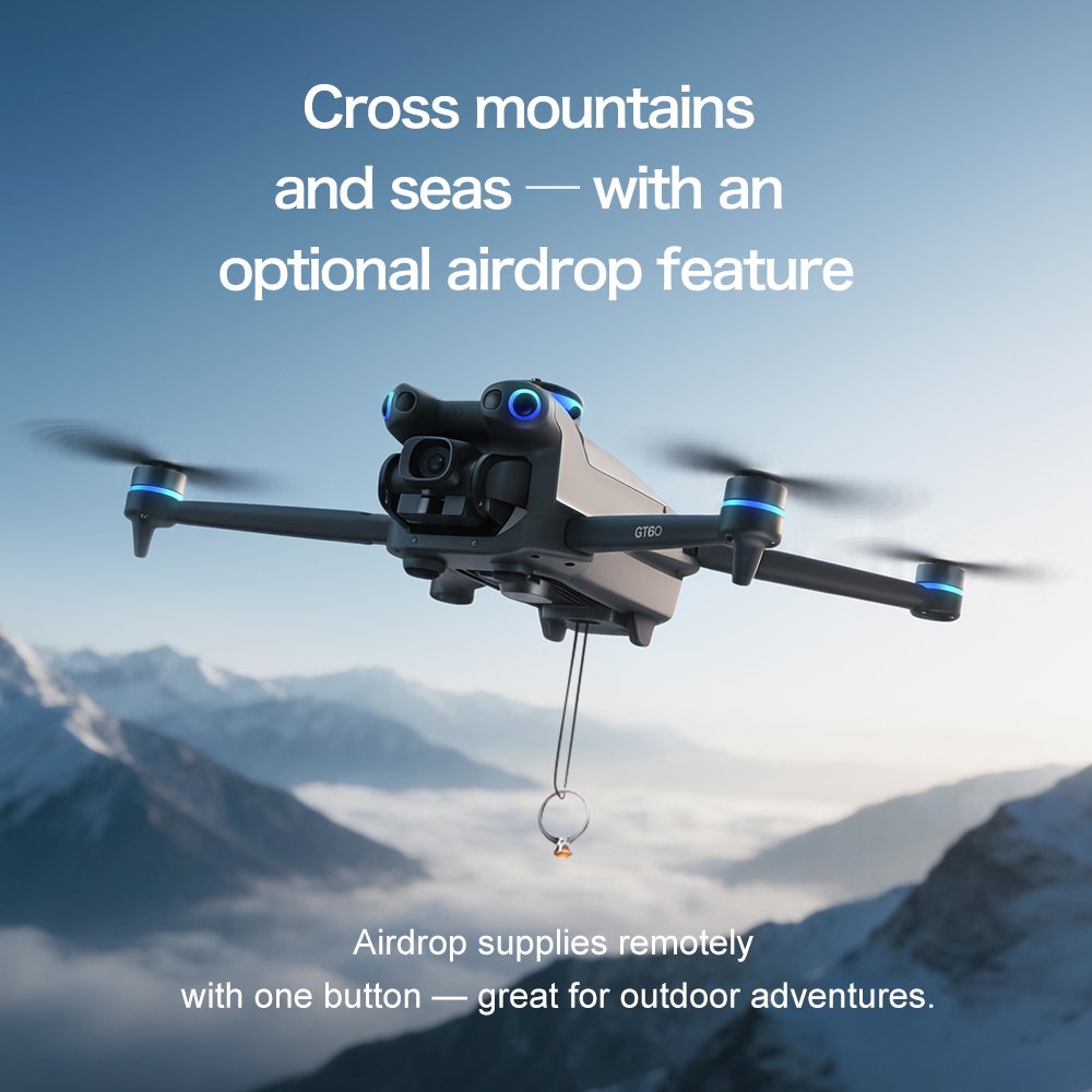 オリジナルGT60 GPS折りたたみ式RCクアッドコプター  - Drone Ae Rc のレビューと価格