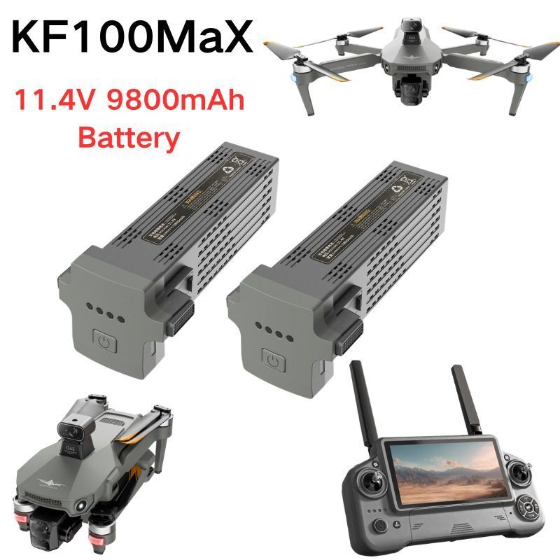 KF100 MAX RC ドローンオリジナルバッテリー 11 - Drone Rc Leading のレビューと価格