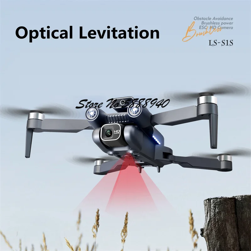 6K光学フロー搭載、ブラシレスモーター、折りたたみ式、リモコ - Drone S1S Rc Quadcopter のレビューと価格