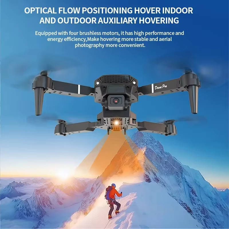 2026年型 新しいE88ドローン。8K HDカメラ搭載、空 - Drone Ae Rc のレビューと価格